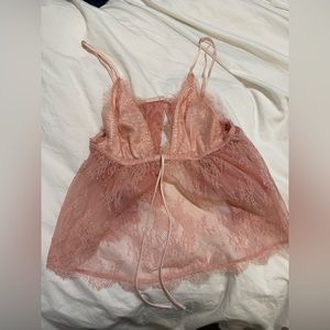 Victoria’s Secret Pink Lacey Sleep Set - Size M